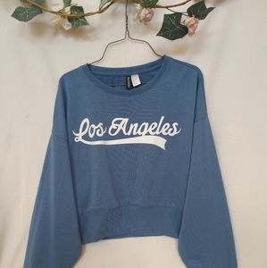 🌻 Cropped crew neck